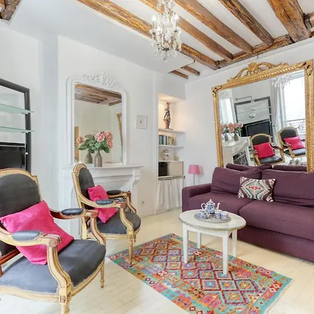 Parisian Cocoon 1bdr Flat - Prime Loc Le Marais Parigi