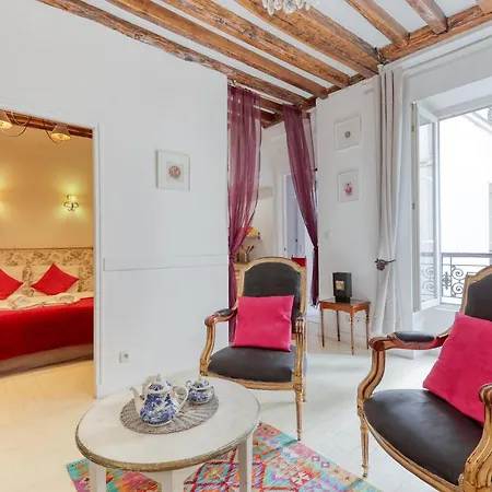 Parisian Cocoon 1bdr Flat - Prime Loc Le Marais Parigi